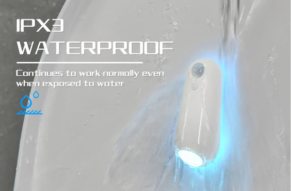 GlowLoo RGB Toaleta Nocna Lampa – Czujnik Ruchu LED z 7 Kolorami i Ładowalną Baterią