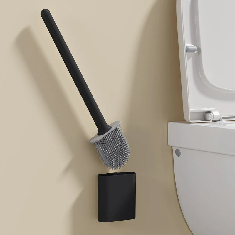 EcoBrush Black – Czarna Szczotka Toaletowa | Przyjazna dla Środowiska & Nowoczesny Design