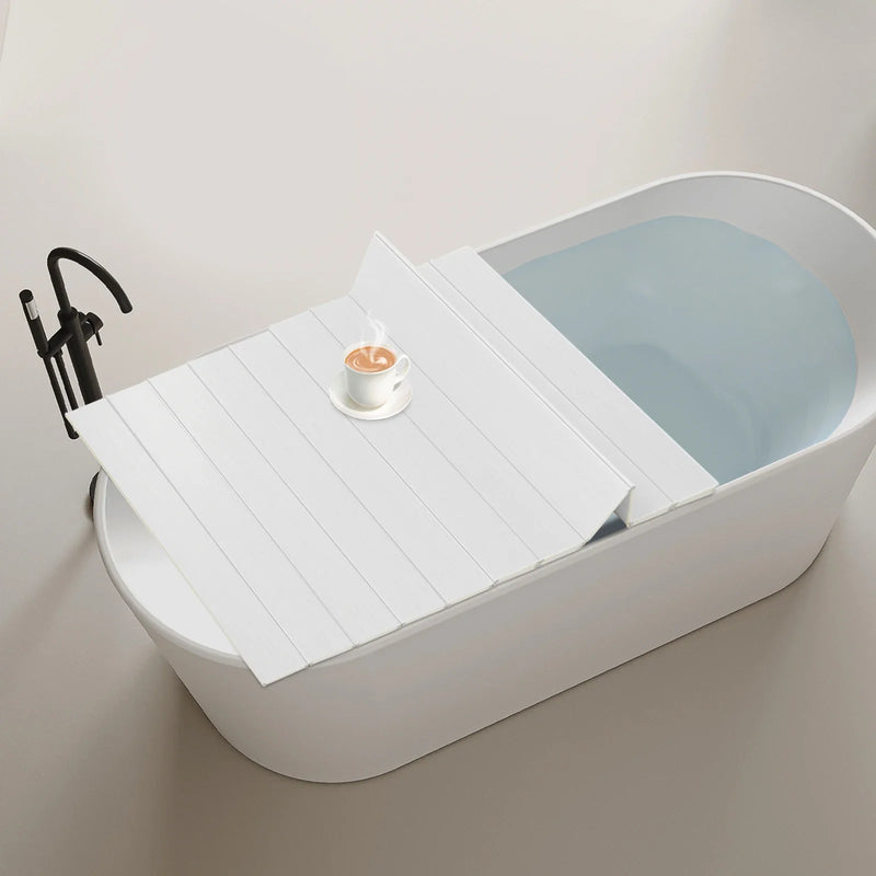 ThermaFold Składana Pokrywa do Wanny – Wodoodporny Panel Izolacyjny z PVC 75 × 170 cm