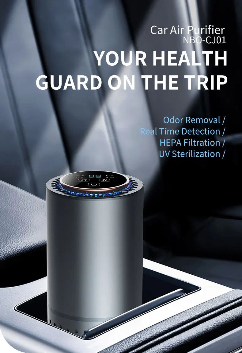 AromaBreathe Mini Oczyszczacz Powietrza – H13 HEPA, UV, Jony Ujemne & Aromaterapia