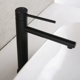 AUREGO Szlifowany Różowe Złoto Kran Łazienkowy