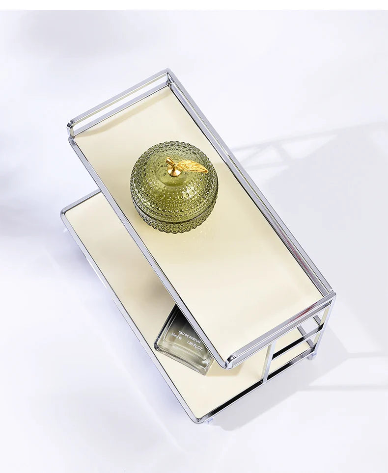 MetaRack Podwójna Półka Metalowy Regał do Przechowywania