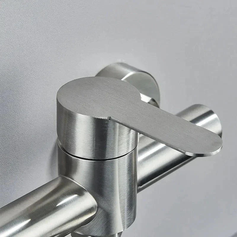 AquaPro DuoJet Kran ścienny