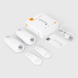 GlowLoo RGB Toaleta Nocna Lampa – Czujnik Ruchu LED z 7 Kolorami i Ładowalną Baterią