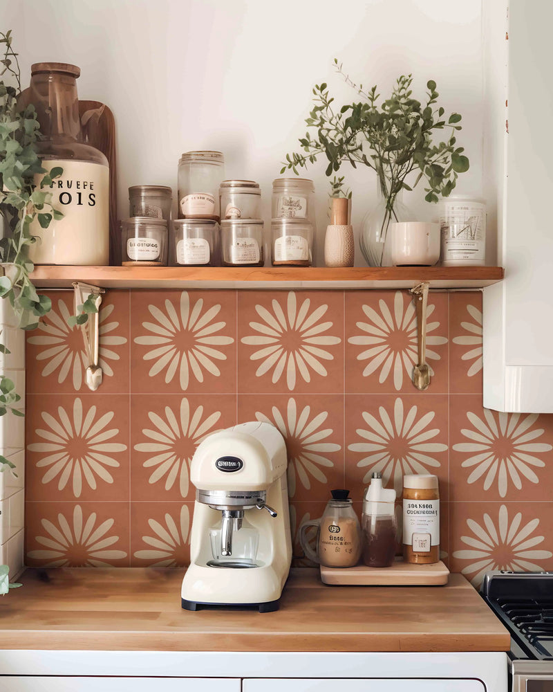 BohoTerracotta Samoprzylepne Naklejki na Płytki