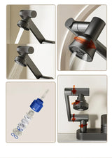 AquaTwist Duo-Flex – Zlewozmywakowa Bateria Wahaczowa 360° z Dwoma Uchwytami