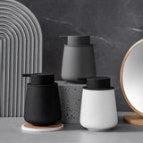 CeramiLux 300ml Luxe Ceramiczny Dozownik do Mydła – Na Mydło, Szampon, Odżywkę lub Balsam