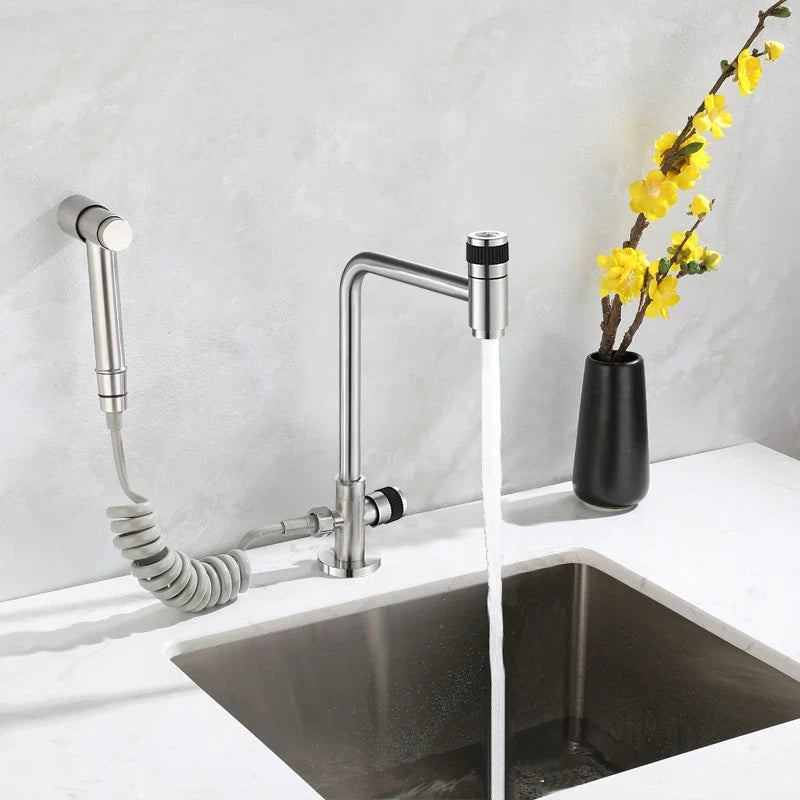 StalFlow Zewnętrzny i Wewnętrzny Kran Kuchenny RVS