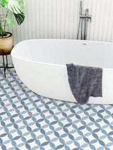 NordicTyle – 12-częściowy Skandynawski Zestaw Naklejek Podłogowych