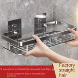 AquaShelf Pro – Samoprzylepna Aluminiowa Półka Łazienkowa | Bez Wiercenia