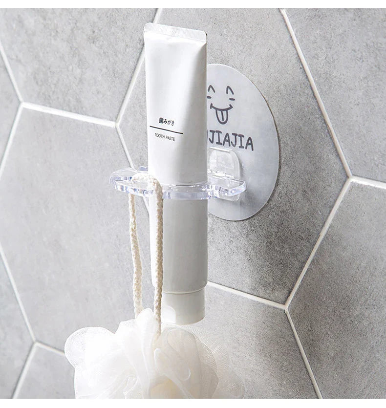 EasyStick Organizer – Samoprzylepny organizer na szczoteczki do zębów i półka organizująca