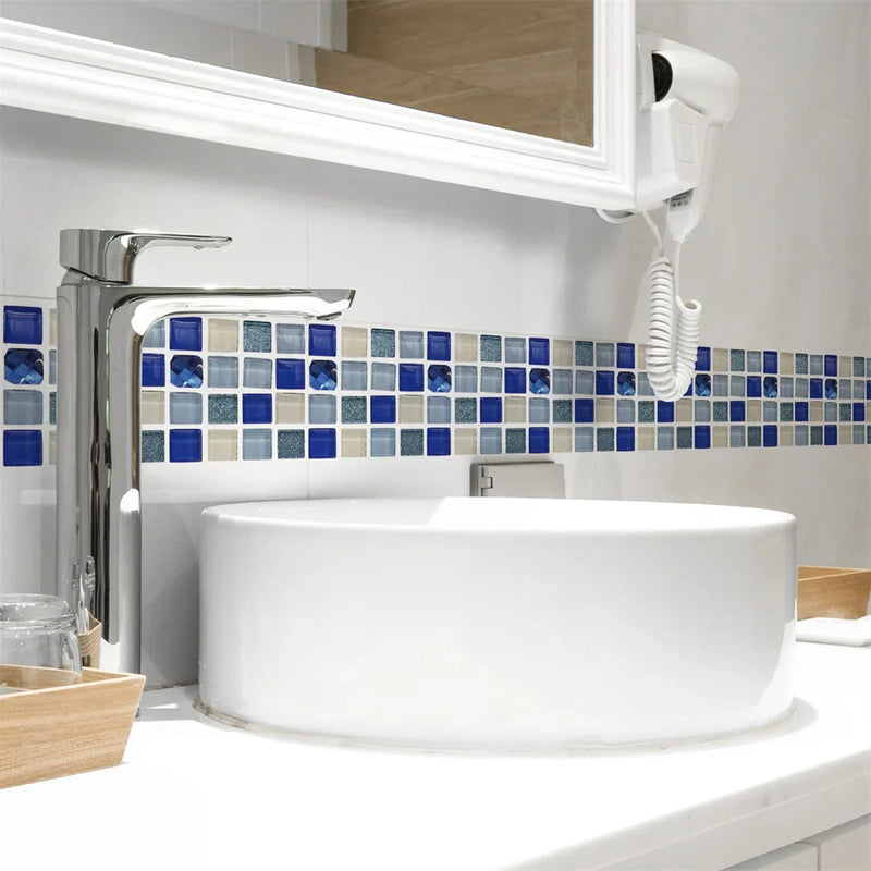 DecoMosaic Wodoodporne Mozaikowe Naklejki Ścienne