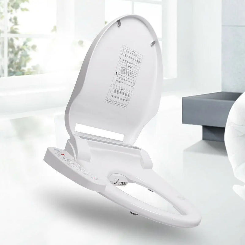 AquaLuxe SmartBidet – Automatyczne Spłukiwanie i Suszenie z Podgrzewaną Siedziską i Samoczyszczącymi Dyszą
