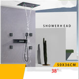 Termostatyczna Bateria Prysznicowa z Wyświetlaczem LED