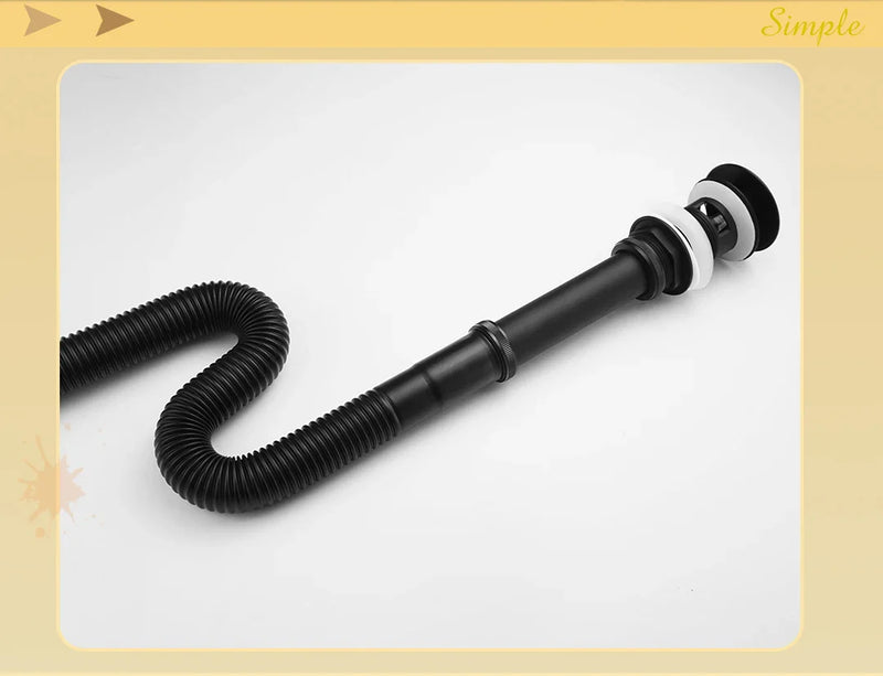 FlexiDrain Uniwersalny Odpływ do Zlewu Pop-Up