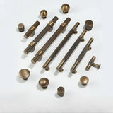 VintageBrass Europejskie Uchwyty Mosiężne