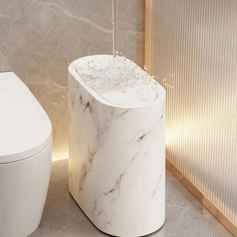 EcoHide Kompaktowy Kosz na Śmieci z Ukrytą Pokrywą