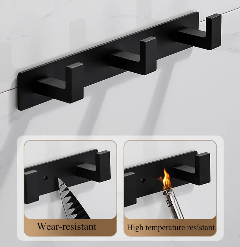 SteelLine Nierdzewna Ścienna Wieszak na Ubrania