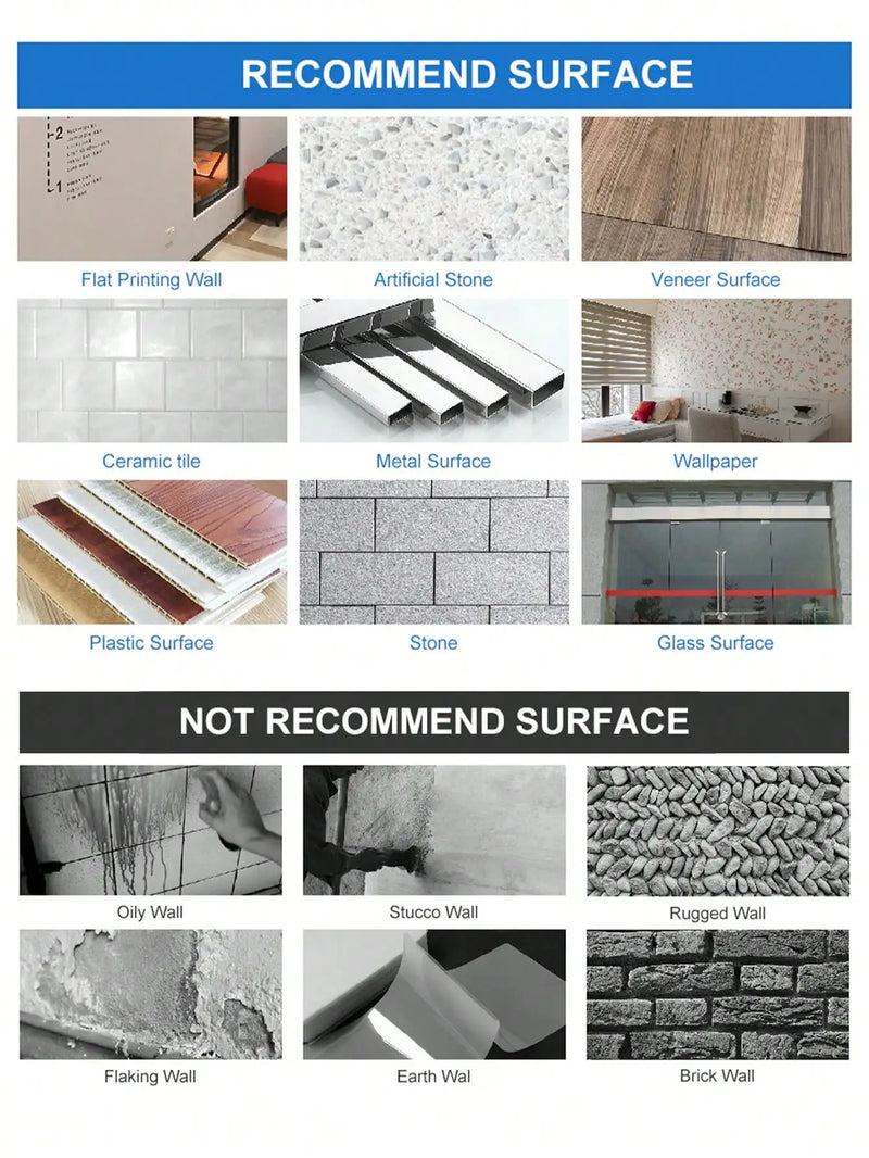 NordicTyle – 12-częściowy Skandynawski Zestaw Naklejek Podłogowych