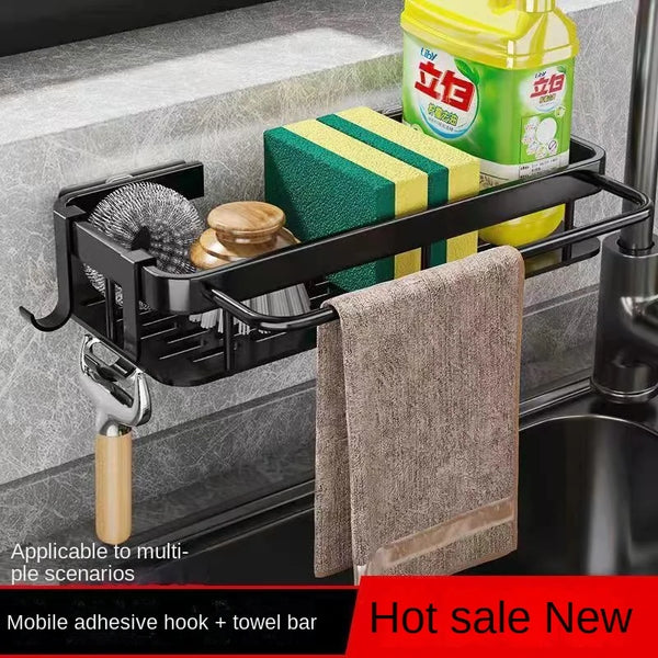 AquaShelf Pro – Samoprzylepna Aluminiowa Półka Łazienkowa | Bez Wiercenia