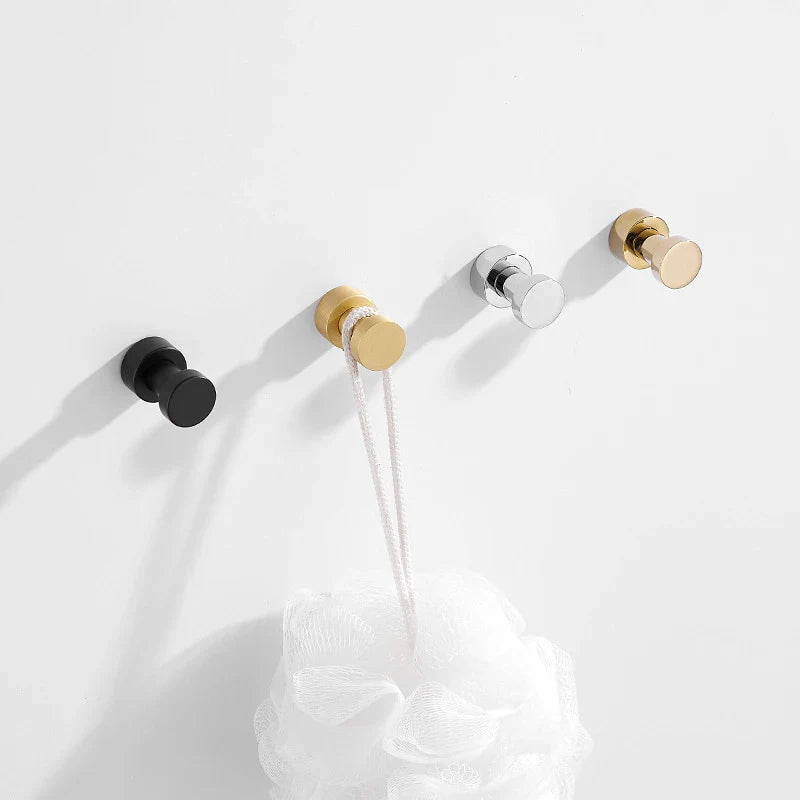 HookLine Nowoczesne Chromowane Haki Ścienne