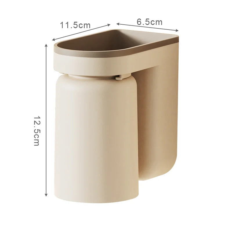 DuoClean 2-in-1 Uchwyt na Szczoteczkę do Zębów i Kubek – Inteligentny Organizer Bez Wiercenia