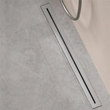 LuxDrain Premium Rynna Prysznicowa - Nierdzewna Wbudowana Odpływ Podłogowy do Łazienki