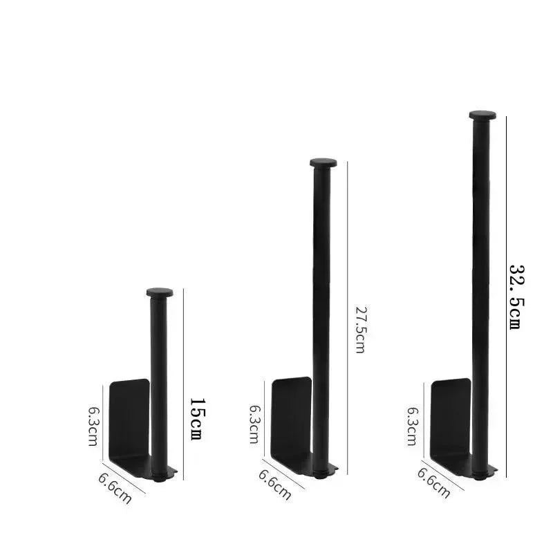 LUXROLLO - Samoprzylepny nierdzewny uchwyt na papier toaletowy (Przedłużany i bez wiercenia)