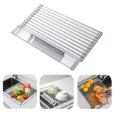 FoldRack Opvouwbaar Afdruiprek ze Stali Nierdzewnej