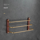 Przymocowana do ściany wieszarka na ręczniki | 1 drążek | Minimalistyczny i funkcjonalny design