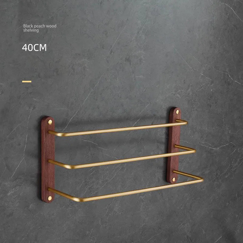 Przymocowana do ściany wieszarka na ręczniki | 1 drążek | Minimalistyczny i funkcjonalny design