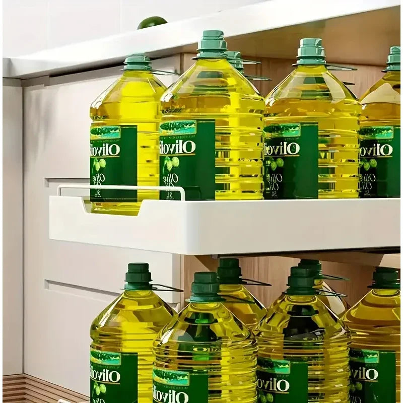 KlimPaws SlideRack – Wysuwany Organizer Kuchenny z Prowadnicą Szuflady