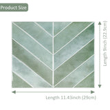 Duże 3D Naklejki Ścienne – Samoprzylepne Płytki | PET | 10 Arkuszy | Wodoodporne