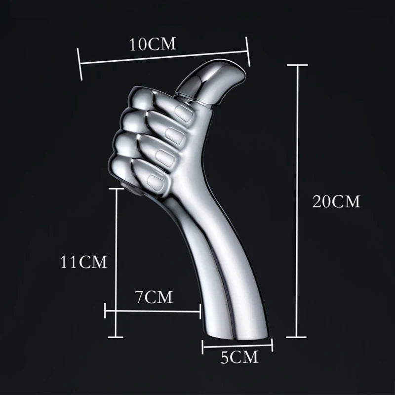 AquaFalls Solo – Zlewozmywakowy Kran Wodospadowy z Litego Mosiądzu