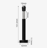 Nurlin Mosiężny Zatrzask do Drzwi z Rowkowaniem