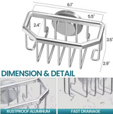 Przyssawka do Zlewu – Aluminiowa | Demontowalna i Wodoodporna | Montaż Bez Wiercenia