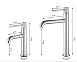 Czarny Kran Łazienkowy | Mosiądz | Pojedyncza Dźwignia – Nowoczesny i Elegancki