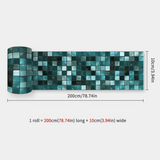 DecoMosaic Wodoodporne Mozaikowe Naklejki Ścienne
