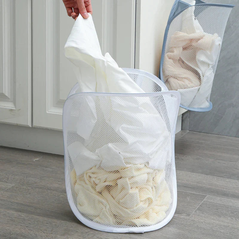 FlexiStore Składana Wisząca na Ścianie Kosz na Bieliznę