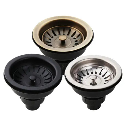 Korek i sitko do zlewu AquaGuard ze stali nierdzewnej