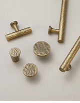 Vintage Mosiężne Uchwyty do Szafek i Szuflad