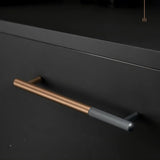 Nowoczesna Rękojeść Meblowa – Stop Aluminium | Różne Rozmiary | Wraz ze Śrubami