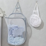 FlexiStore Składana Wisząca na Ścianie Kosz na Bieliznę