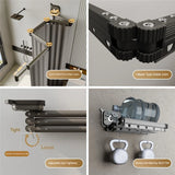 AquaExpand Rozsuwany Kijek Prysznicowy z Przyssawką