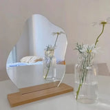 NUBORA Chmurowy Nieregularny Lustro do Makijażu