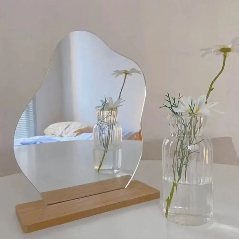 NUBORA Chmurowy Nieregularny Lustro do Makijażu