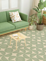 NordicTyle – 12-częściowy Skandynawski Zestaw Naklejek Podłogowych