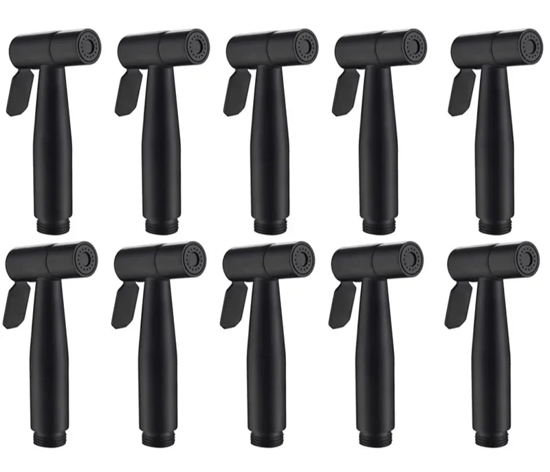 Czystostrumieniowa Ręczna Prysznicowa Bidetowa do Toalety – Nierdzewna Ręczna Bidet – Samoczyszczący, Montowany na Ścianie i Mocny Strumień Wody