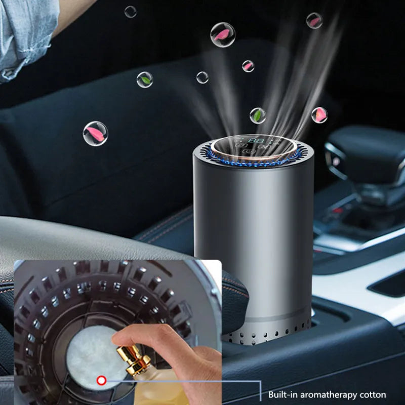 AromaBreathe Mini Oczyszczacz Powietrza – H13 HEPA, UV, Jony Ujemne & Aromaterapia