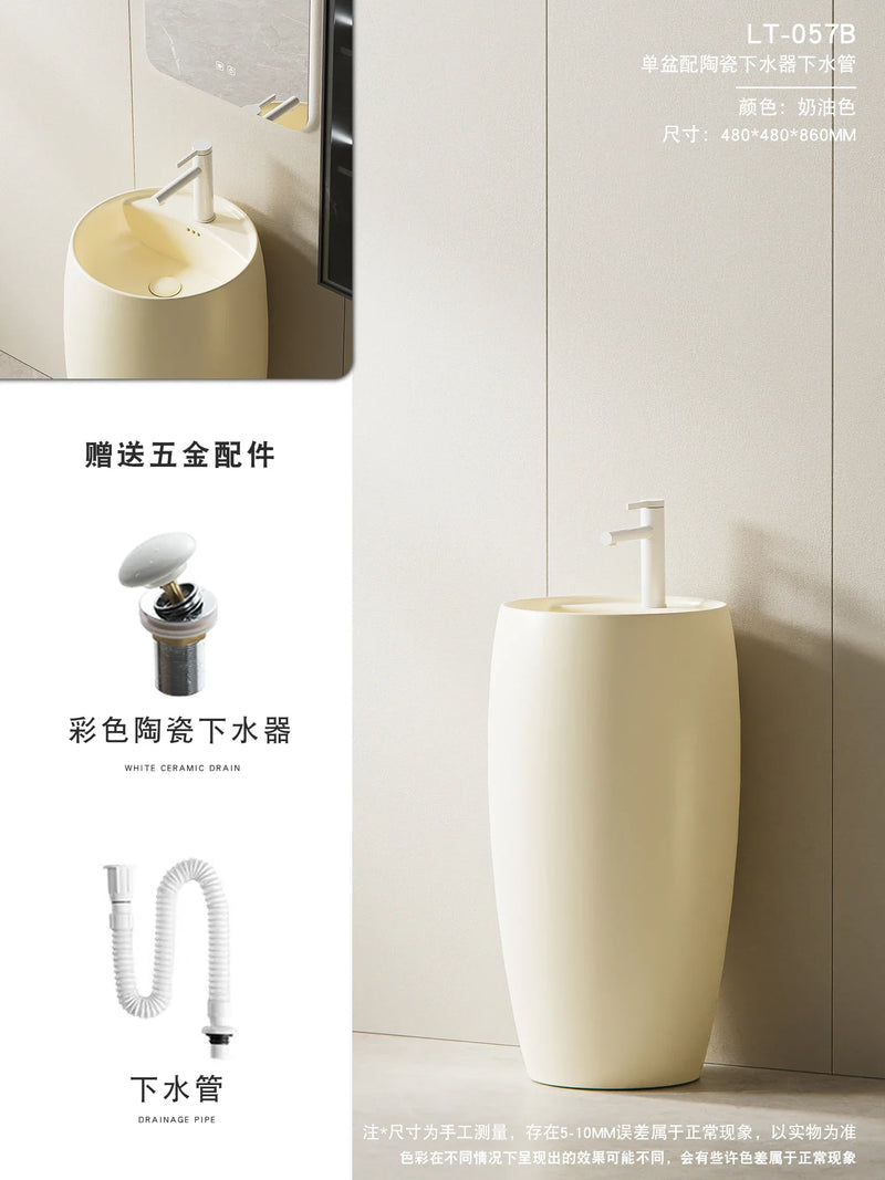 Keramiczna Okładzina Blatu Umywalki | Otwór na Baterię Haplopore